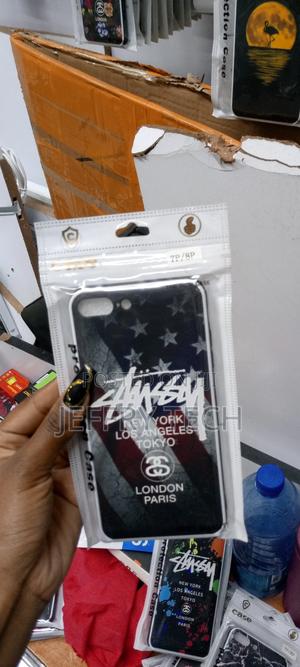 iPhone 8plus 7plus Paint Pattern Luminous Protective Back - thumbnail 2