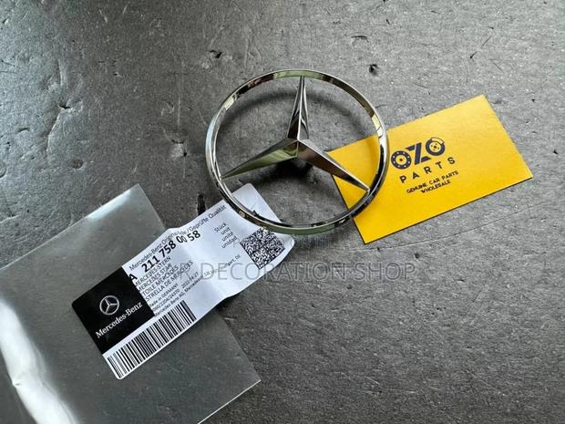 Genuine Mercedes Star Boot Logo(3' or 3.5")