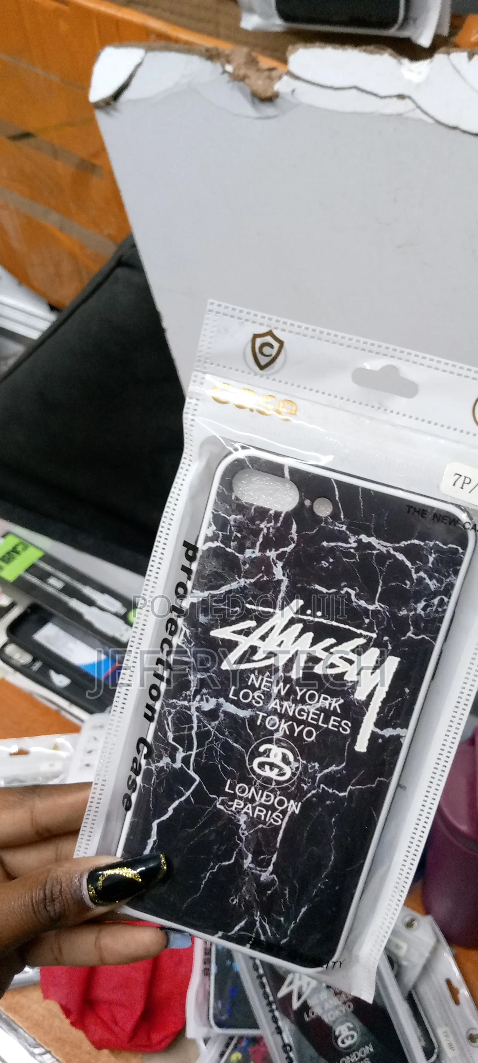 Case Box Paris London Back Cover for iPhone 7/8 Plus
