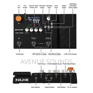 NUX MG-400 Professional Guitar Effect Pedal