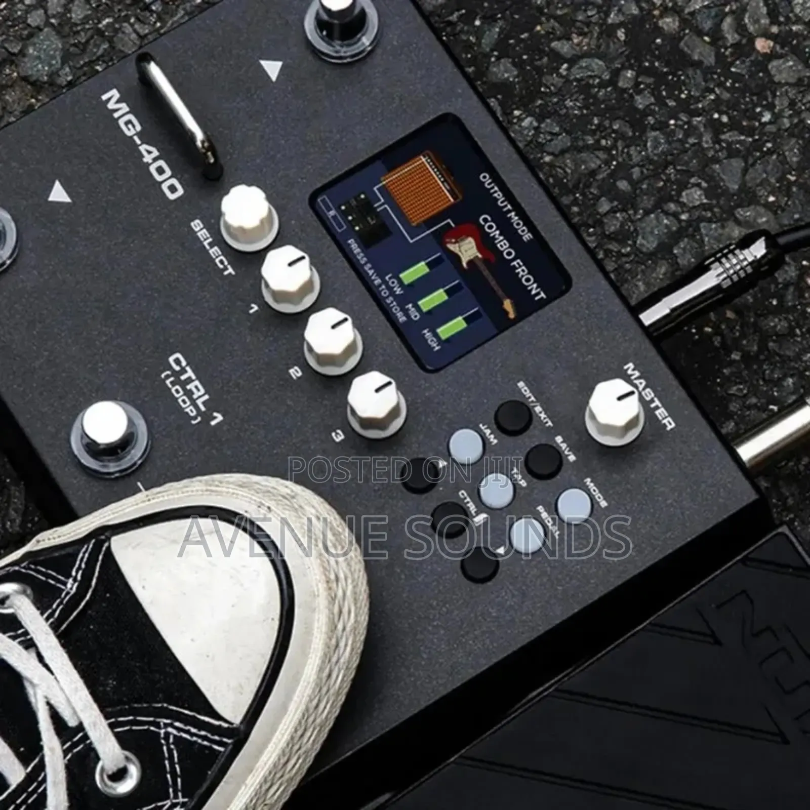NUX MG-400 Professional Guitar Effect Pedal