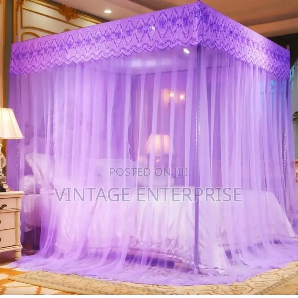 4 Stand Metallic Mosquito Net