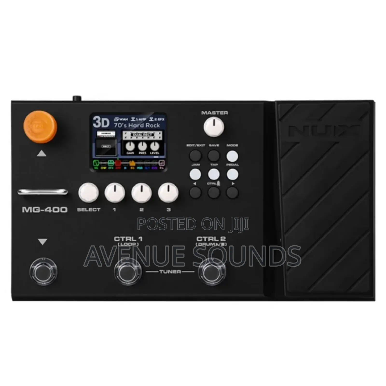 NUX MG400 Professional Multi Effect Pedal Amp
