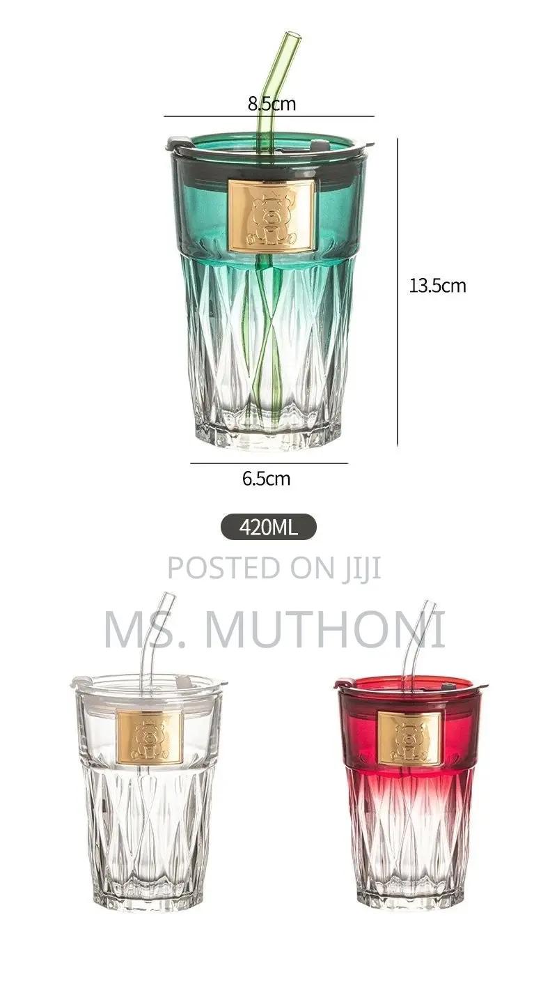 Colorful Slub Glass 420ml