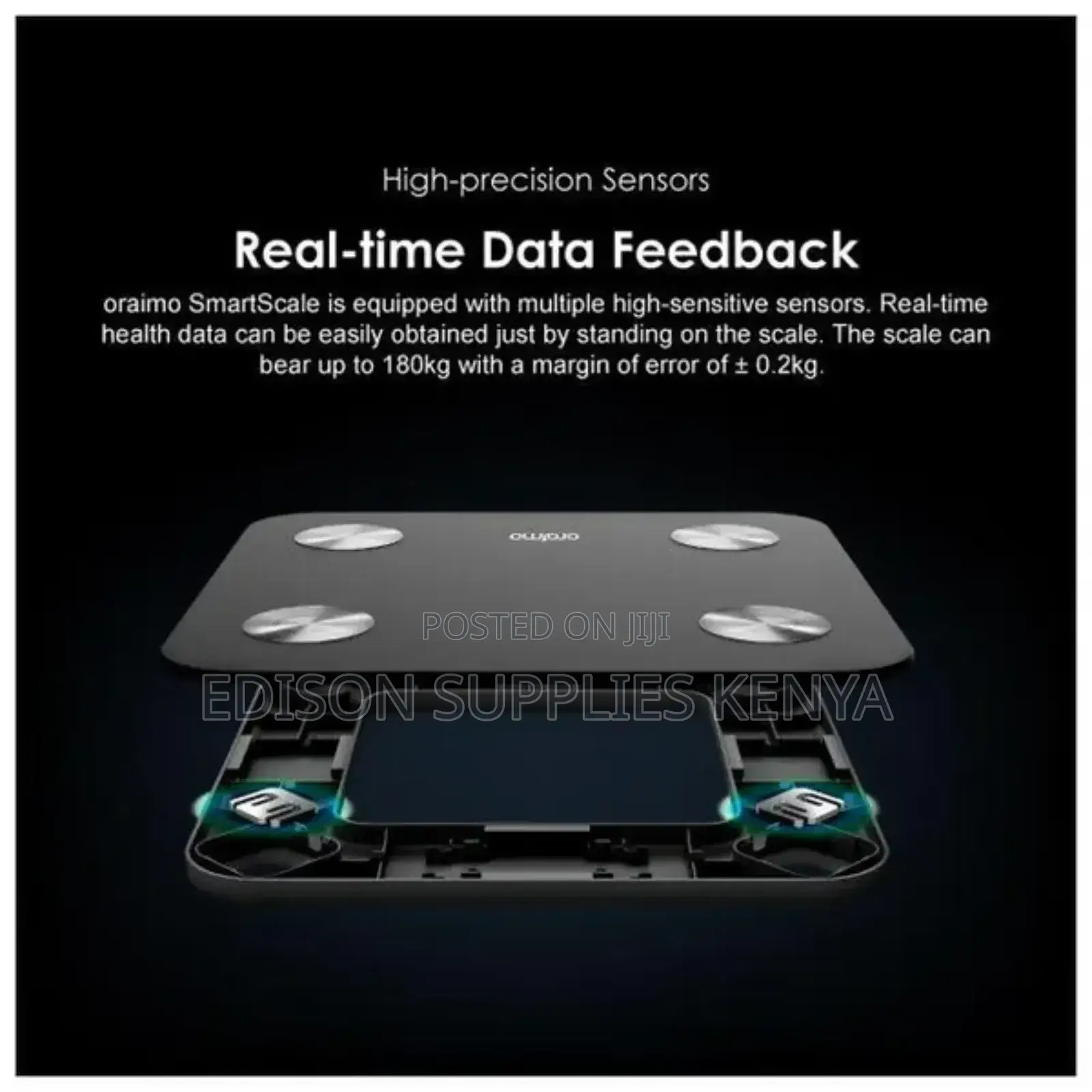 Oraimo Smart Bathroom Scale Weighing Scale Phone App Fitness