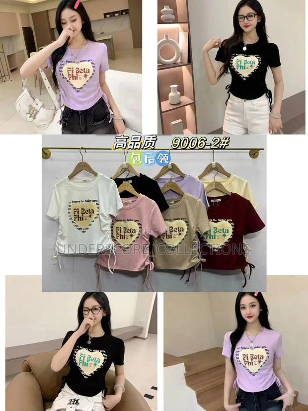 Executive Ladies Printed T-shirt - main view