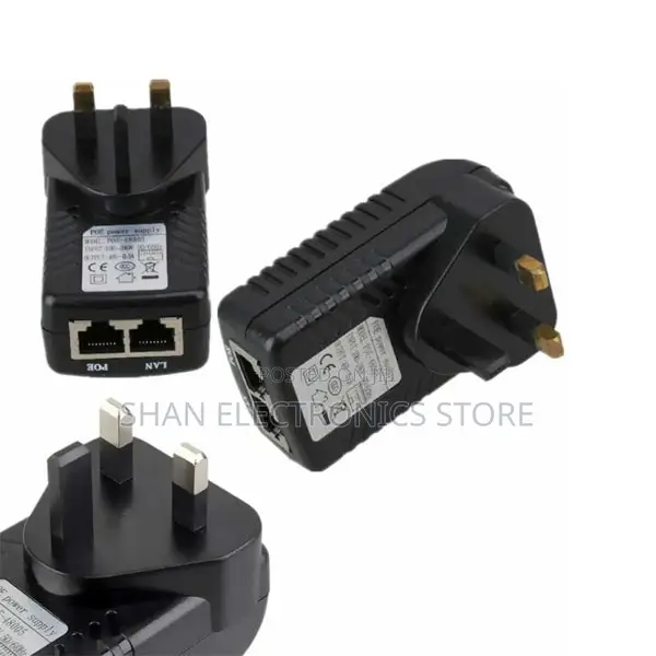 24v 0.5a Poe Injector Power Supply Adapter With Wall Plug
