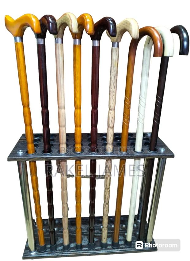 Wooden Walking Cane - main view