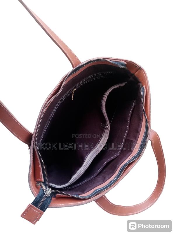 Leather Tote Bag - thumbnail 3