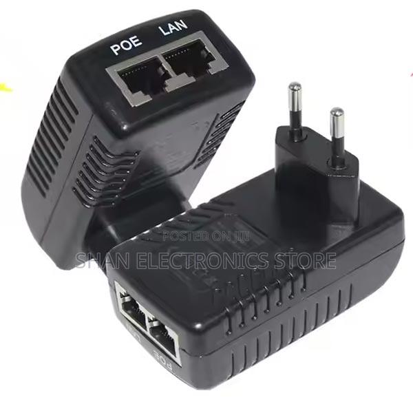 Poe Adapter, Uk Type Plug -Poe-24v