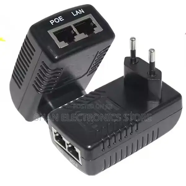 Poe Adapter, Uk Type Plug -Poe-24v