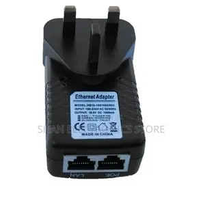 Power Adapter With Passive Poe Injector. 24v, 1a