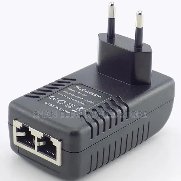 Gigabit Poe Adapter 24v 0.5a Poe Injector Power Supply