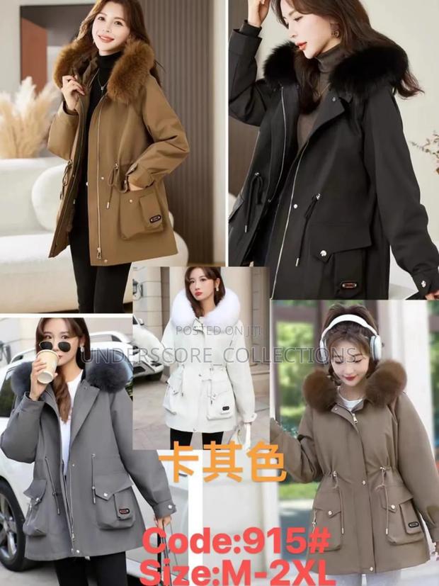 Executive Ladies Warm Jackets With Pockets - main view