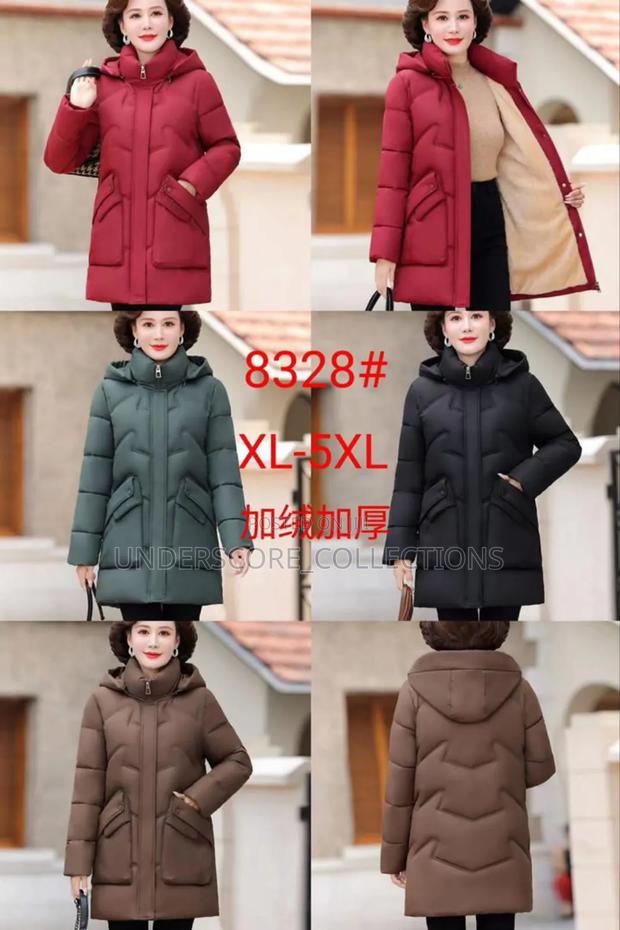 Classy Ladies Hooded Jackets With Inner Fleece - main view