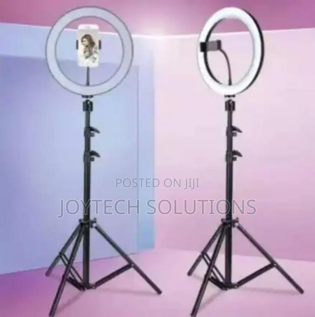 10inch Ring Light With Tripod Stand for Video Making Live - thumbnail 2