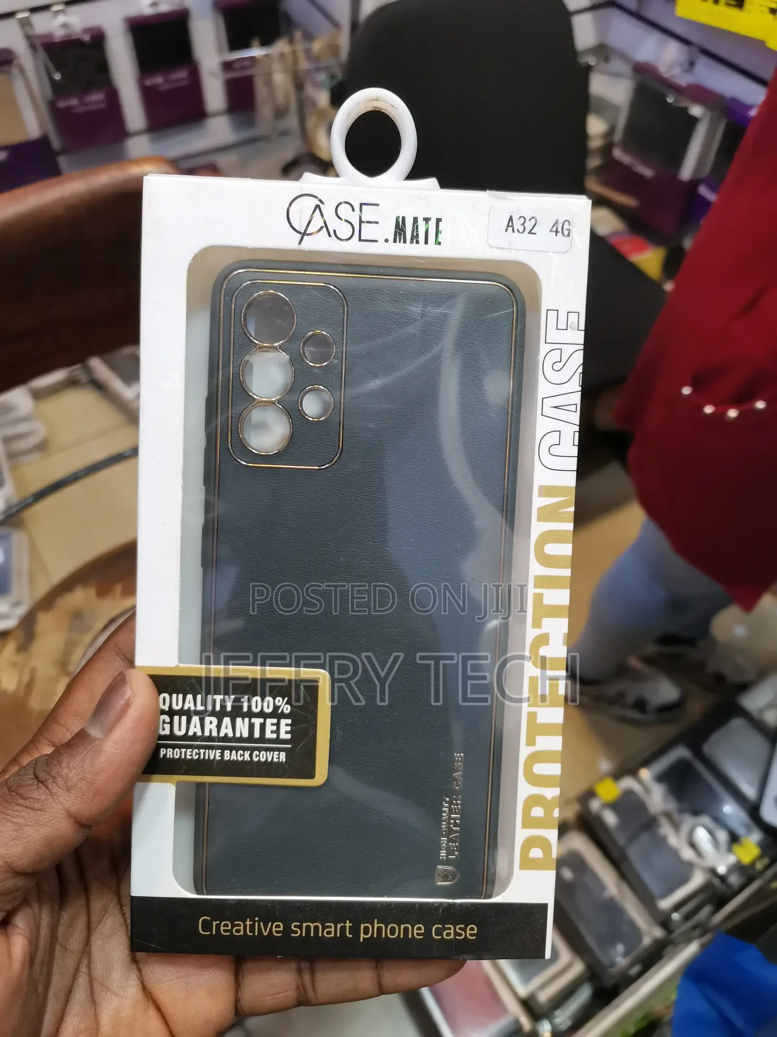 Galaxy A32 Phone Case - Retro Leather Case for Galaxy A32