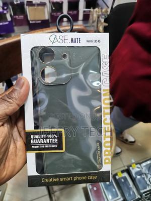 Redmi 13C Case, Thin Slim Folio Flip Leather Case - thumbnail 2