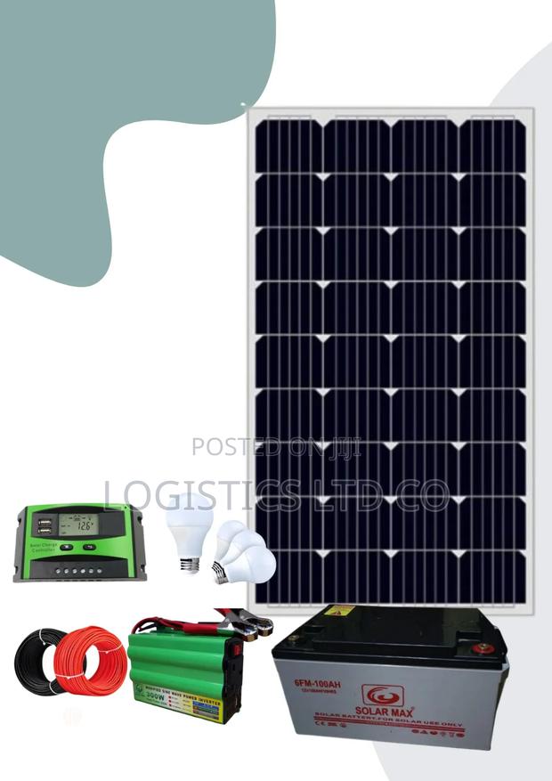 Solarmax 100w Solar Battery Full Soar Kit