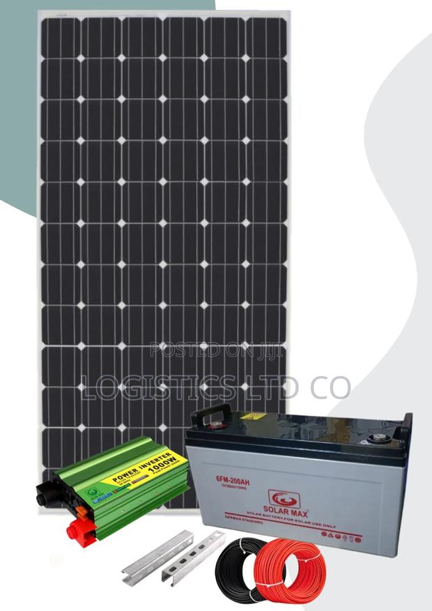 Solarmax 200w Solar Battery Full Soar Kit - main view