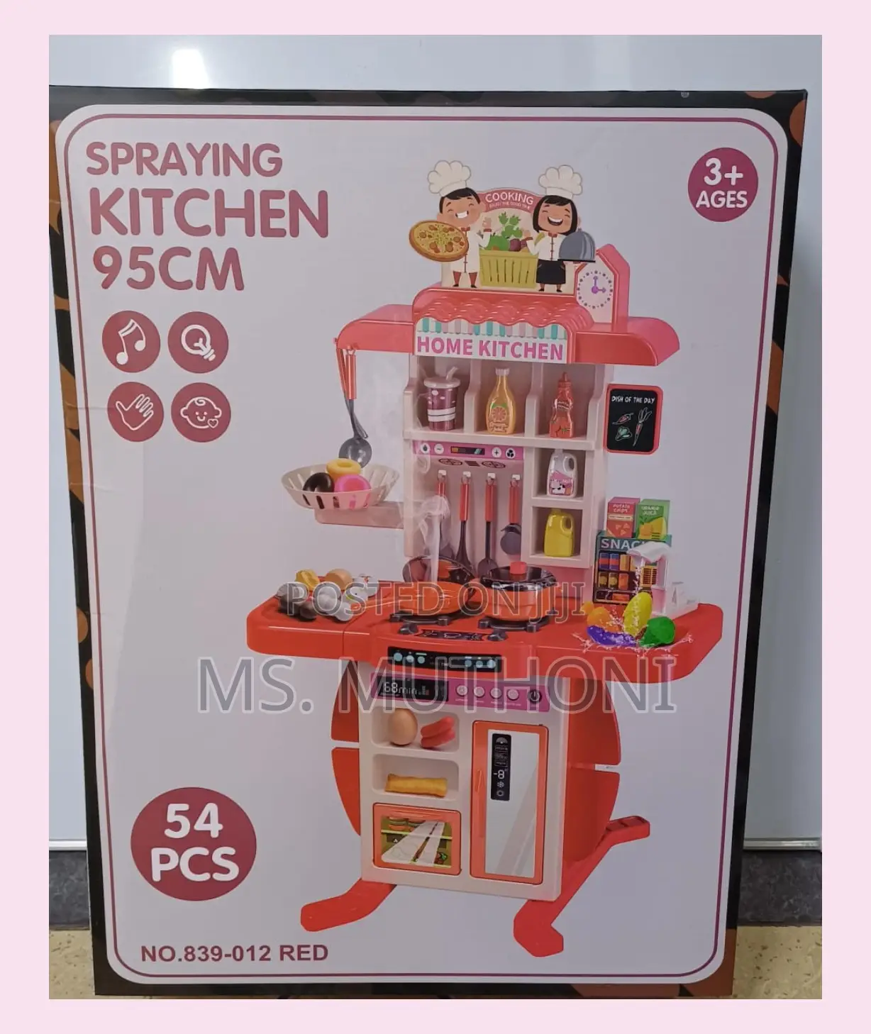 54 Pieces, 95 Cm Kitchen Set