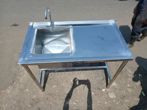 Stainless Steel Single Sink With Tap