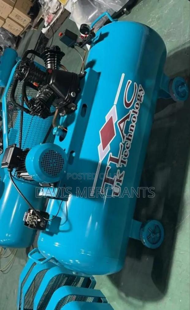 Air Compressor Machine With Double Piston 70L Capacity - main view