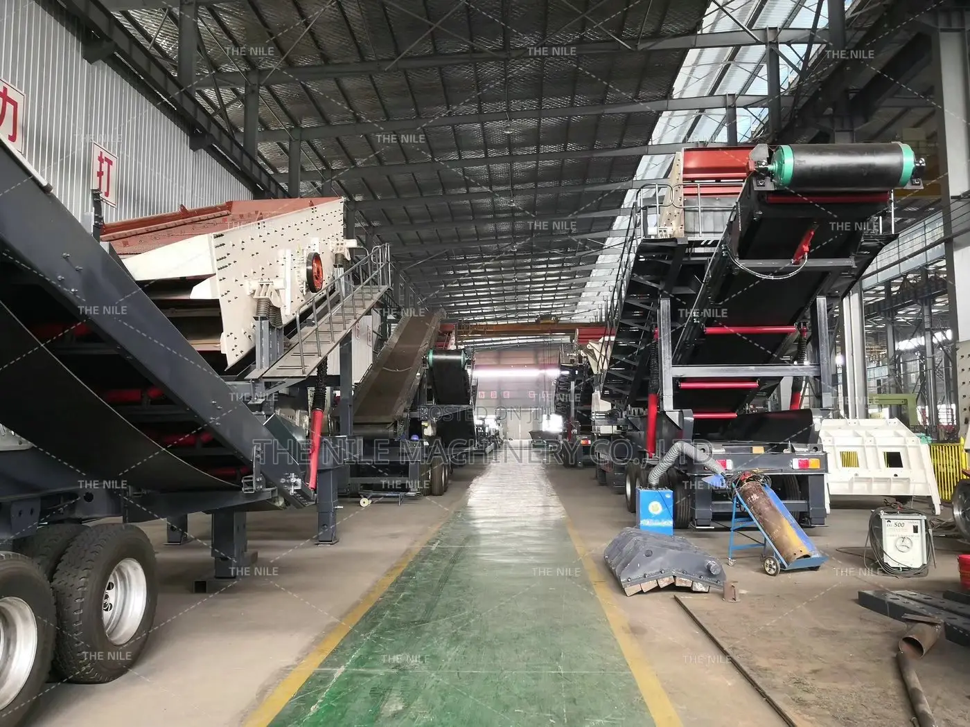 Mobile Screening Plant for Stone Sand Crushing Station