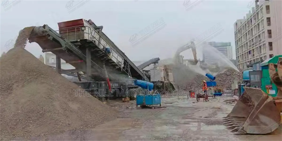 The Nile Mobile Screening Plant for Rock Crushing