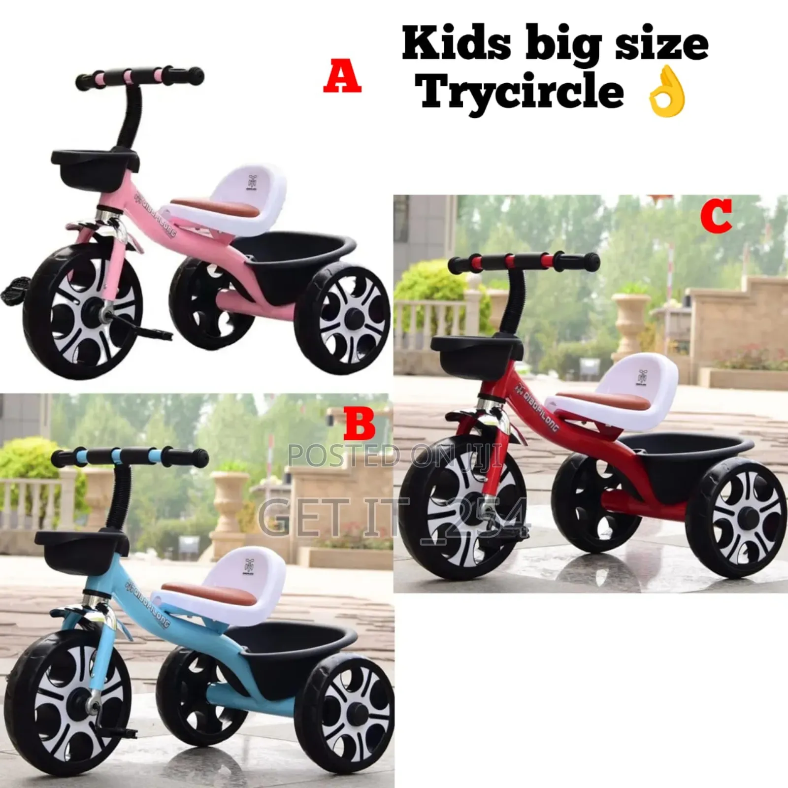 *Big Size Quality Kids Tricycles