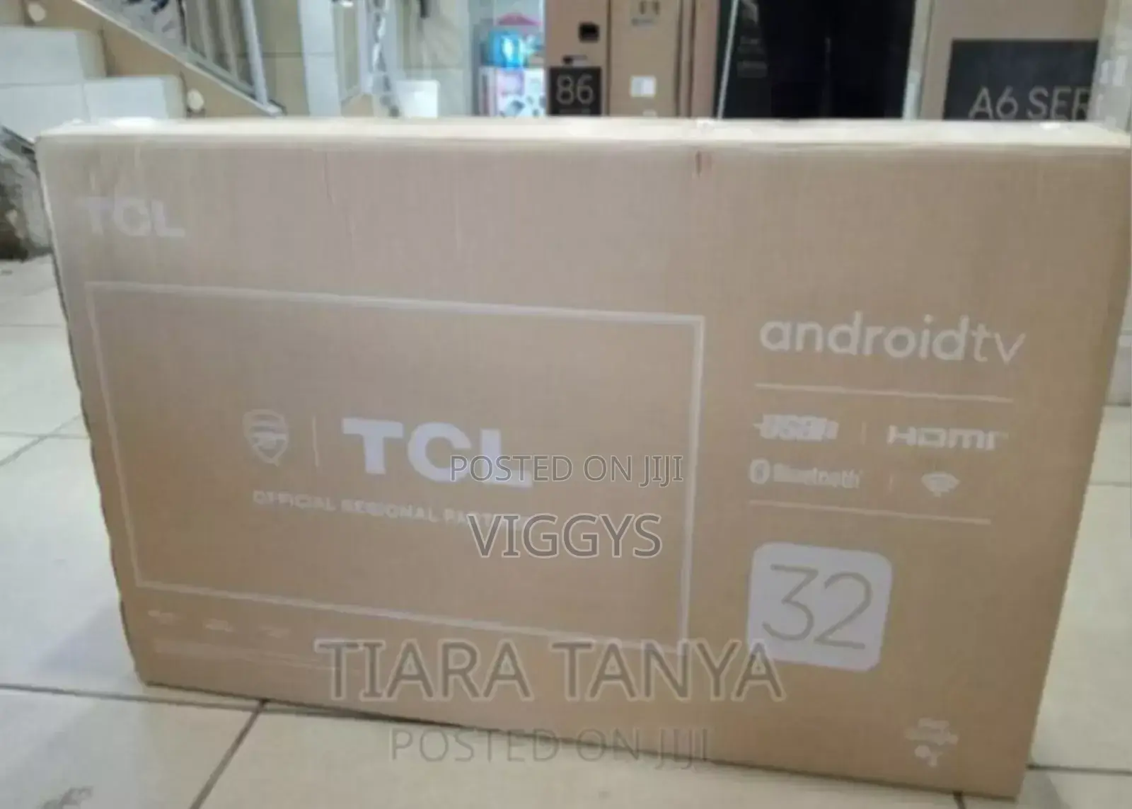 TCL 32′′ (2023) FHD/HD Smart Android Frameless TV – 32S5400