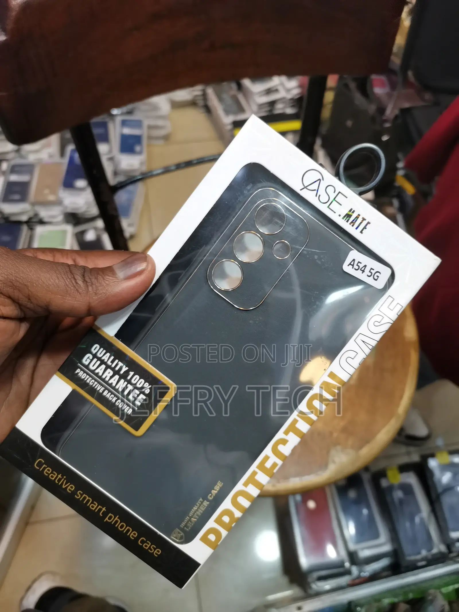 Samsung Galaxy A54 Slim Thin PU Leather Case