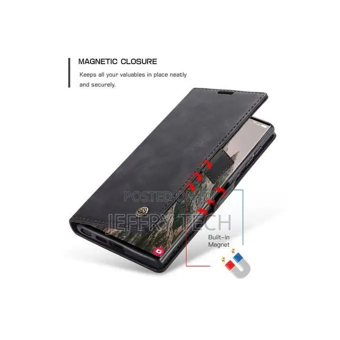 Card Slots Flip Stand Case Cover for Samsung Galaxy S24 Ultr