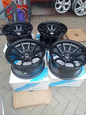 Sports Rims Size 16 Offset 9j Black 4pcs