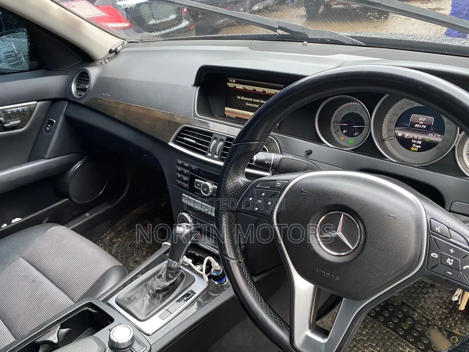 Mercedes-Benz C180 2013 Black