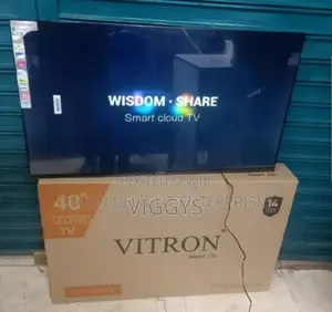 New Vitron 40" Inch Smart Android Frameless TV