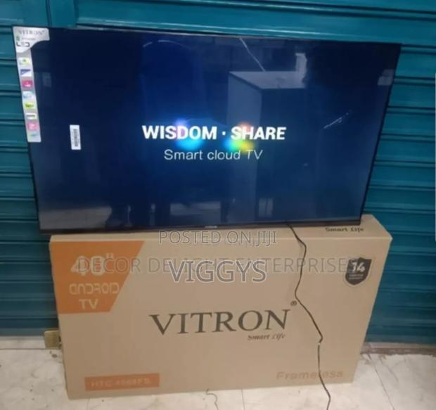 New Vitron 40" Inch Smart Android Frameless TV - thumbnail 3