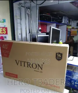 New Model Vitron 40 Inch Frameless Smart Android Tv