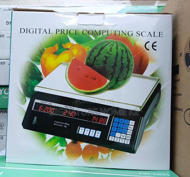 40kg Armless Digital Scale - main view