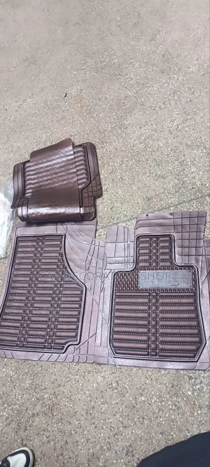 5pcs Chocolate Wide Mats