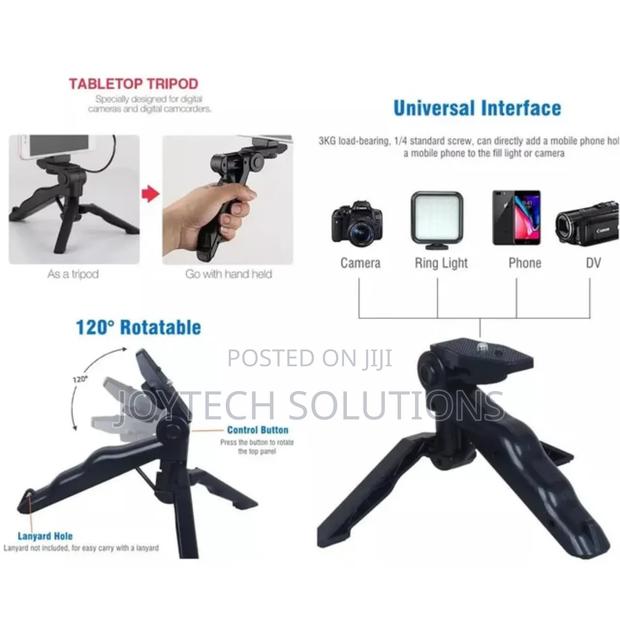 Video Making With Tripod Handheld Tripod