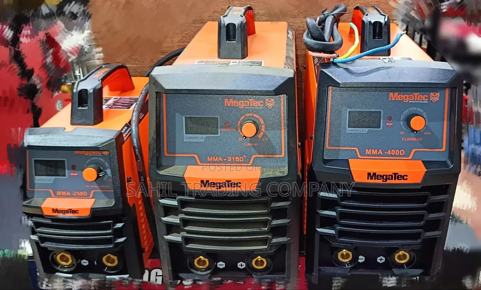Megatec 250A 315A 400A MMA Inverter Welding Machine Heavy