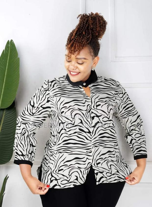 Executive Ladies Floral Blouses - main view