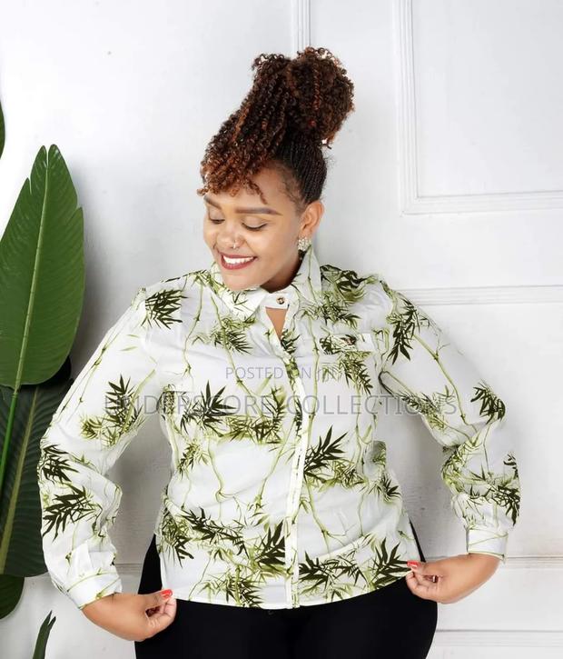 Executive Ladies Floral Blouses - thumbnail 3