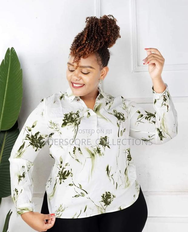 Executive Ladies Floral Blouses - thumbnail 4