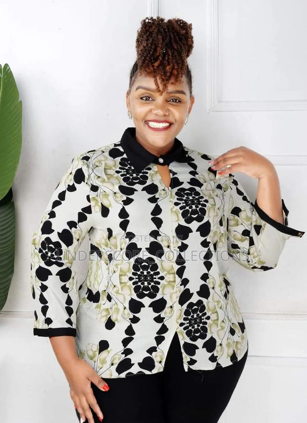 Executive Ladies Floral Blouses - thumbnail 5