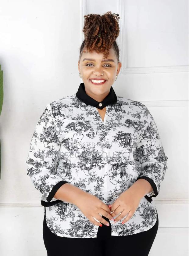 Executive Ladies Floral Blouses - thumbnail 6