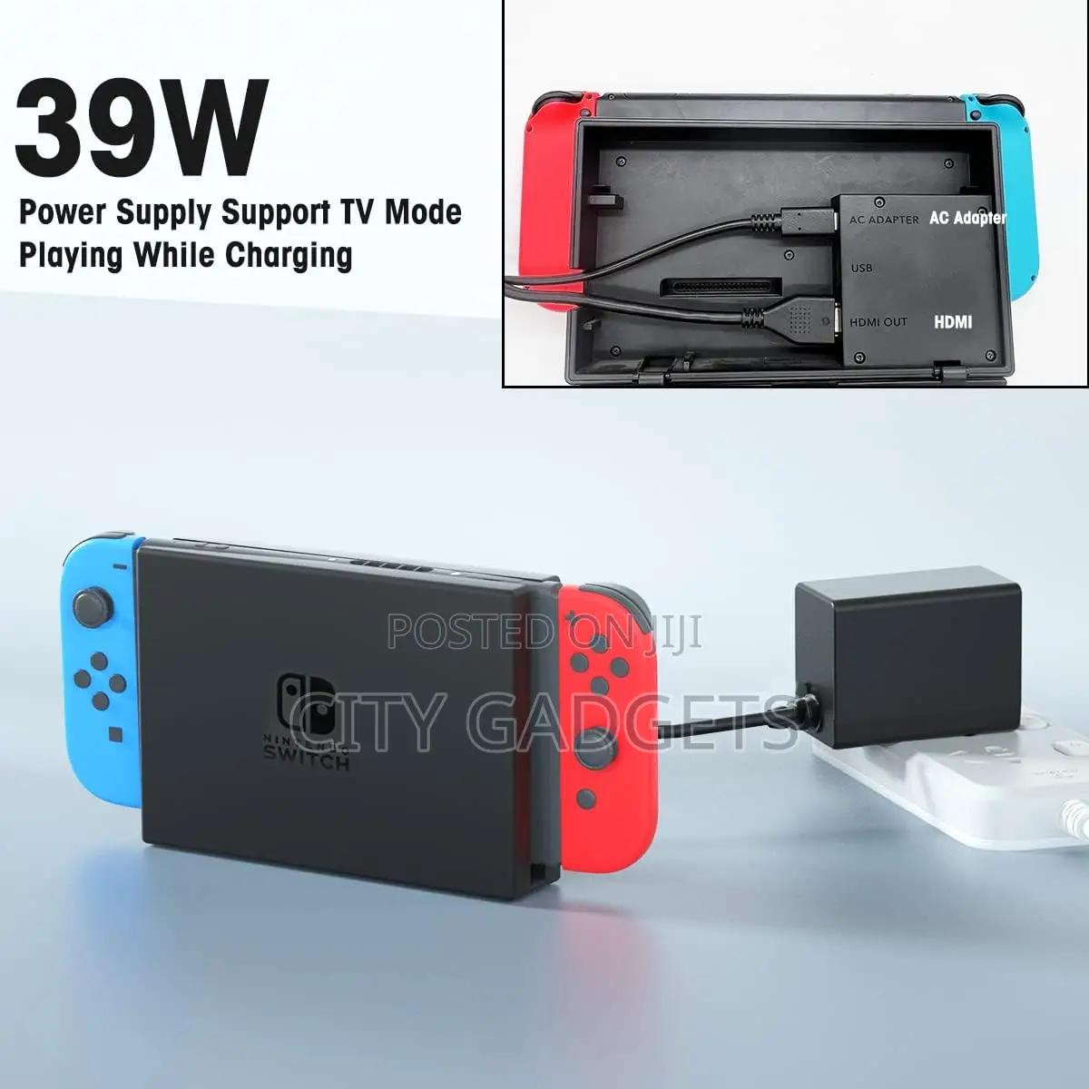 Charger For Nintendo Switch,AC Adapter Compatible With Switc