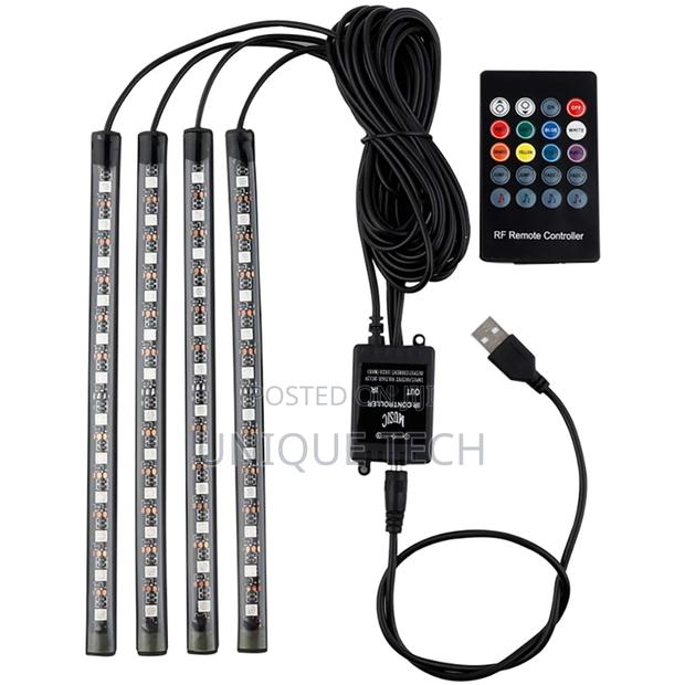 Car Interior Atmosphere Lights With Wireless Remote Control