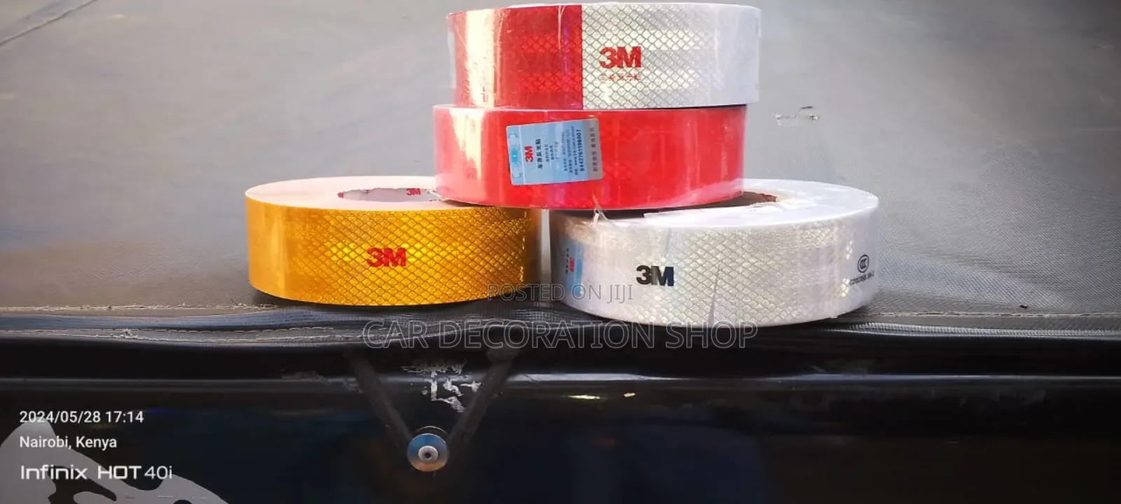 50m Original 3M Brand Reflective Tape in Colors